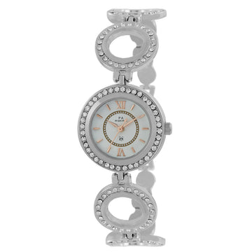 Maxima ATTIVO Women White Dial Analogue Watch - 52690BMLI